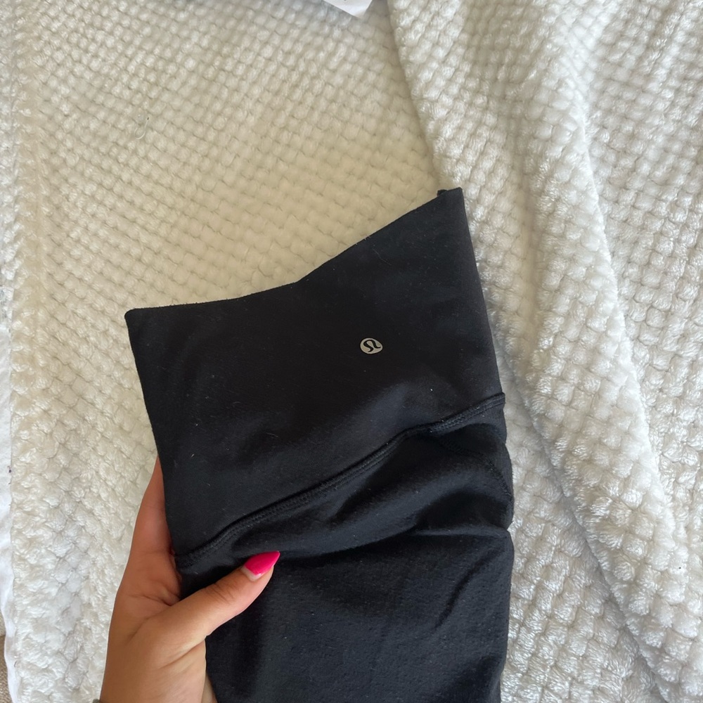 Size 4 Black Lululemon Leggings